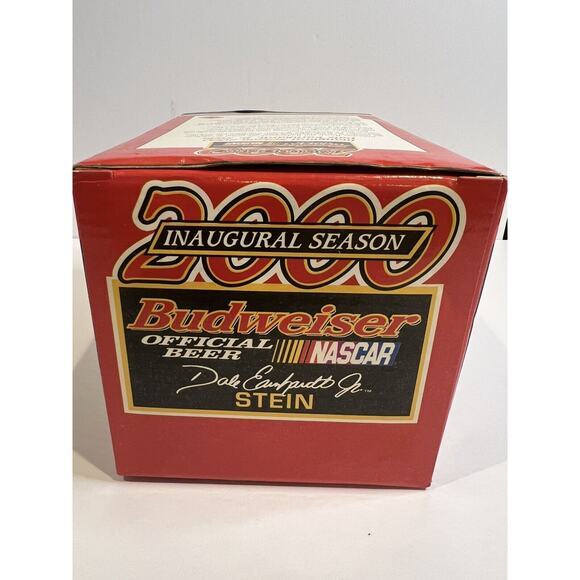 Dale Earnhardt Jr Budweiser Stein Mug New In Box 2000 - Picture 5 of 5